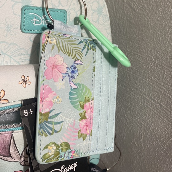 4 Piece-Disney STITCH set Bag/ID holder/card holder/Tee
